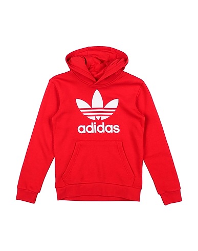 ADIDAS ORIGINALS Felpa TREFOIL HOODIE
 Rosso 70% Cotone, 30% Poliestere riciclato