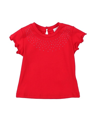 FUN & FUN T-shirt Red 95% Cotton, 5% Elastane