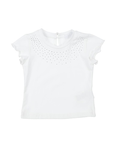 FUN & FUN T-shirt White 95% Cotton, 5% Elastane