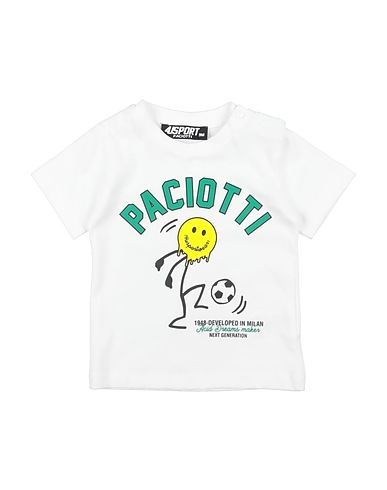 PACIOTTI 4US T-shirt White 100% Cotton