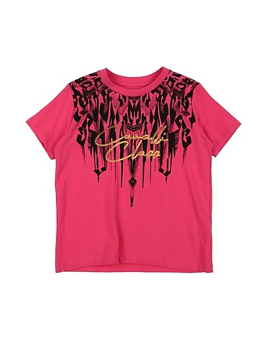 CAVALLI CLASS T-shirt Magenta 95% Cotone, 5% Elastan