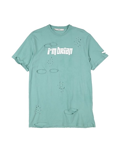 I'M BRIAN T-shirt Verde salvia 100% Cotone