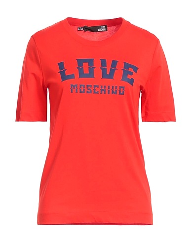 LOVE MOSCHINO T-shirt Red 100% Cotton