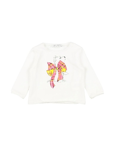 ELSY T-shirt Bianco 95% Cotone, 5% Elastan