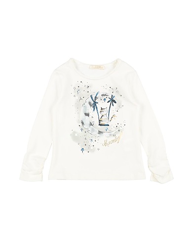 ELSY T-shirt White 95% Cotton, 5% Elastane