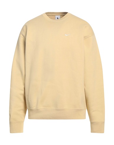 NIKE Sweatshirt Beige 84% Cotton, 16% Polyester