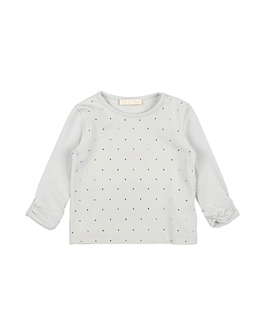 ELSY T-shirt Light grey 95% Cotton, 5% Elastane
