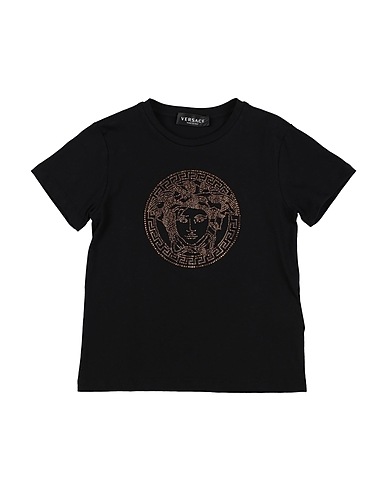 VERSACE YOUNG T-shirt 100% Cotton, Glass
