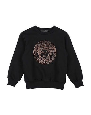 VERSACE YOUNG Sweat-shirt 100% Coton, Verre, Élasthanne