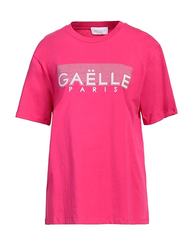 GAëLLE Paris T-shirt Fucsia 100% Cotone