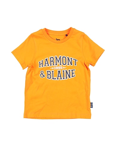 HARMONT & BLAINE T-shirt Arancione 100% Cotone