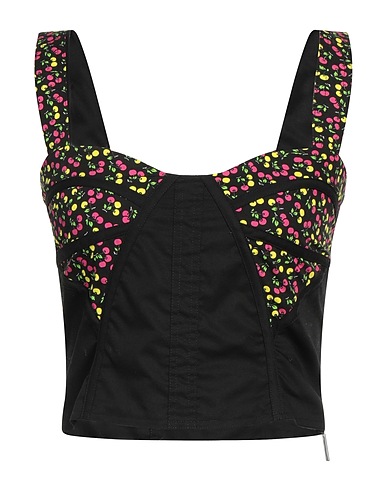 MSGM Top Black 100% Cotton