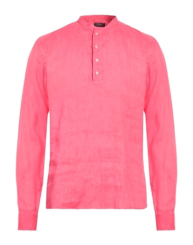 ROSSOPURO Linen shirt Coral 100% Linen
