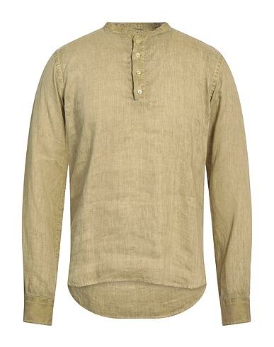 ROSSOPURO Solid colour shirt 100% Linen