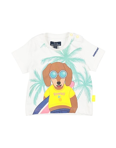 HARMONT & BLAINE T-shirt White 100% Cotton