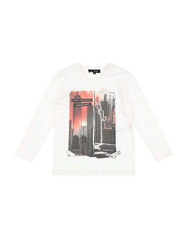 IMPERIAL T-shirt Bianco 100% Cotone
