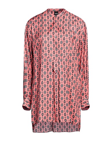 ASPESI Patterned shirts & blouses Coral 100% Viscose