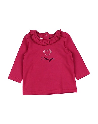 MINIBANDA by SARABANDA T-shirt PORPORA 93% Cotton, 7% Elastane