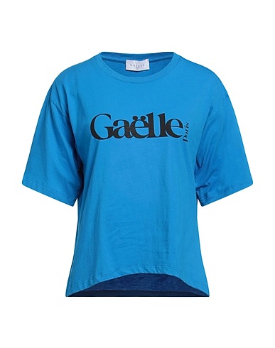 GAëLLE Paris T-shirt Azzurro 100% Cotone