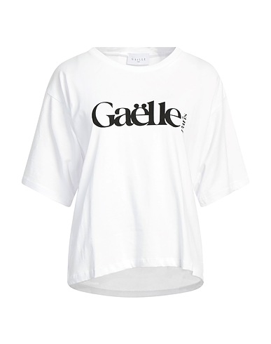 GAëLLE Paris T-shirt White 100% Cotton