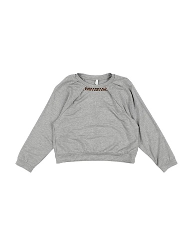 IMPERIAL Sweatshirt Light grey 95% Viscose, 5% Elastane