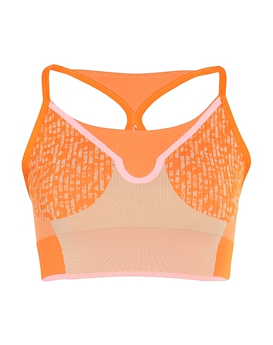 ADIDAS by STELLA McCARTNEY Top aSMC TST BRA Orange 69% Recycled polyester, 21% Polyamide, 10% Elastane