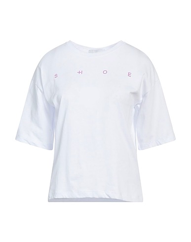 SHOE Basic T-Shirt Weiß 100% Baumwolle