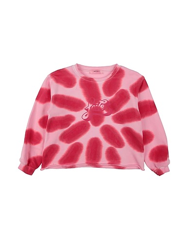 VICOLO Sweatshirt Light pink 80% Cotton, 20% Polyester