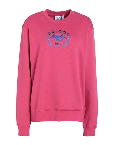 ADIDAS ORIGINALS Sweatshirt CREST SWEATSHIR
 Magenta 100% Cotton