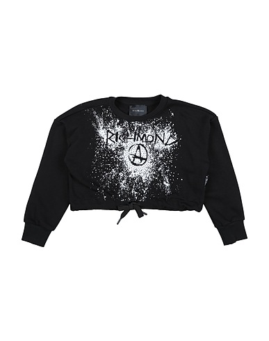 JOHN RICHMOND Sweatshirt Black 100% Cotton