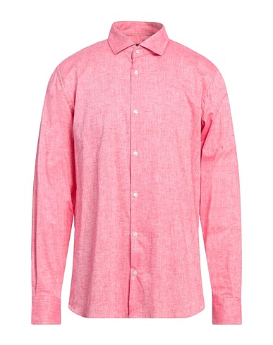 MIRMAN Camicia in lino Corallo Lino