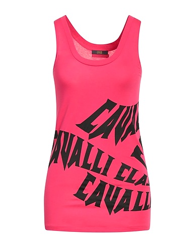CAVALLI CLASS Top Fuchsia 100% Cotton