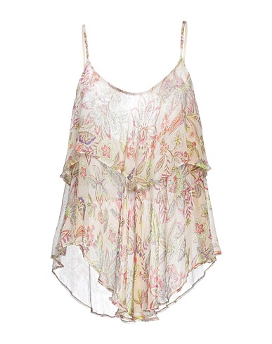 BLUMARINE Top Ivory 100% Viscose