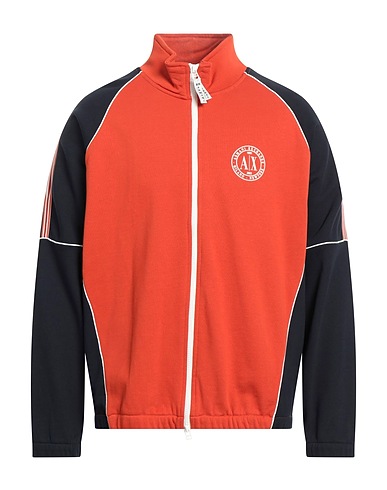 ARMANI EXCHANGE Sweatshirt Rust 100% Cotton