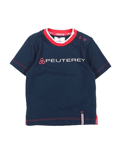 PEUTEREY T-shirt Midnight blue 100% Cotton