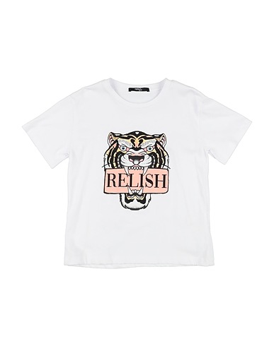 RELISH T-shirt White 100% Cotton