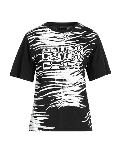 CAVALLI CLASS T-shirt Black 100% Cotton