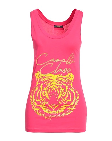CAVALLI CLASS Canotta Fucsia 100% Cotone