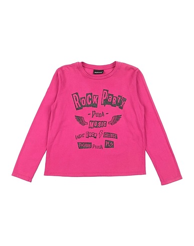 PLEASE T-shirt Magenta 100% Cotton