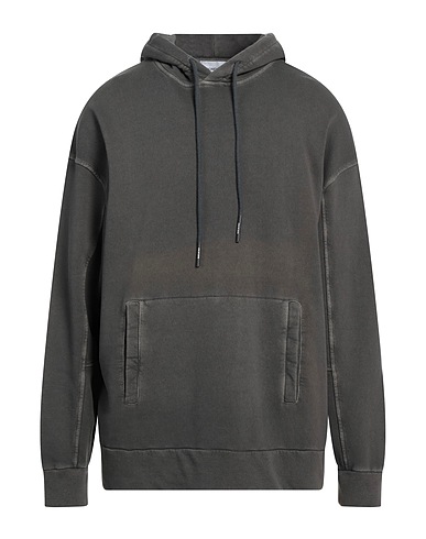 DONDUP Hooded track jacket  Lead 100% Cotton