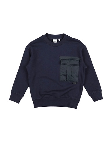 ASPESI Sweatshirt Midnight blue 100% Cotton, Nylon