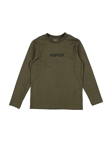 ASPESI T-shirt Verde militare 100% Cotone