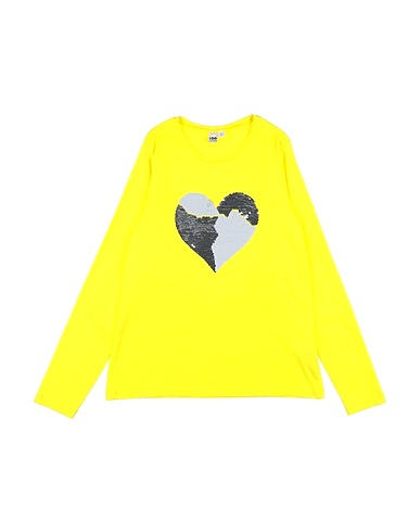 iDO T-shirt Giallo 100% Cotone