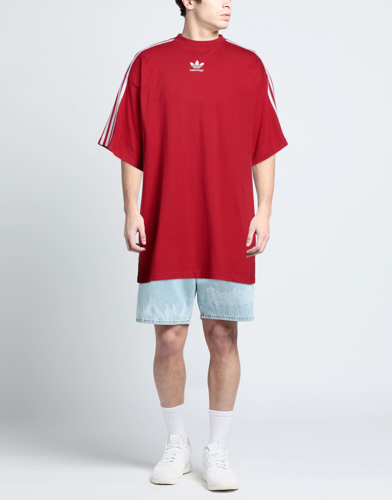 BALENCIAGA x ADIDAS ORIGINALS Tシャツ＆トップス | Tシャツ レッド