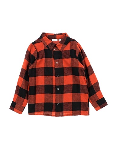 NAME IT® Patterned shirt Tan 100% Cotton