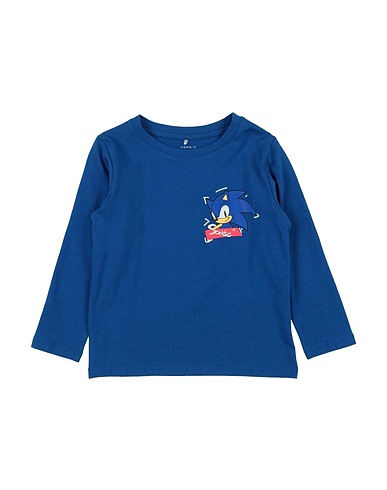 NAME IT® T-shirt Blue 95% Cotton, 5% Elastane