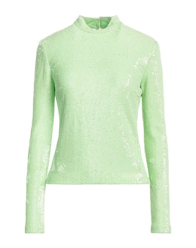 BLUMARINE Top Light green 100% Polyester