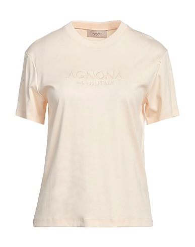 AGNONA T-shirt Beige 100% Cotton