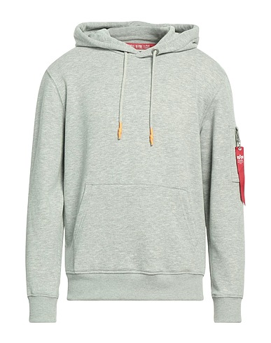 ALPHA INDUSTRIES Felpa Grigio 80% Cotone, 20% Poliestere