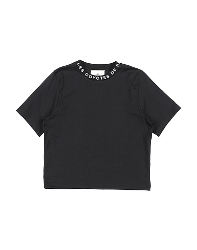 LES COYOTES DE PARIS Ｔシャツ ブラック コットン 100%